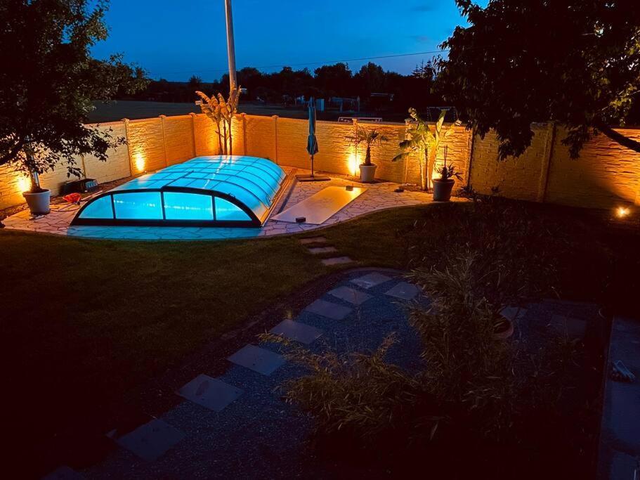 Pool, Sauna Und Blick Ins Gruene Wittenberg Eksteriør billede